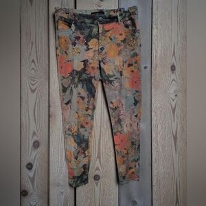 Peruvian Connection Multicolor Floral Pants